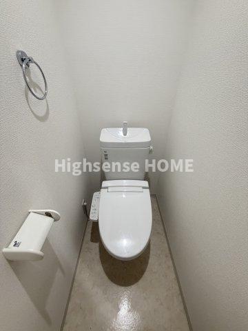 トイレ　ゆったりとした空間のトイレです