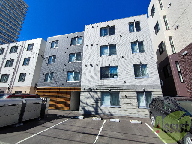建物外観　札幌市中央区北３条東６「テラスケヤキ」