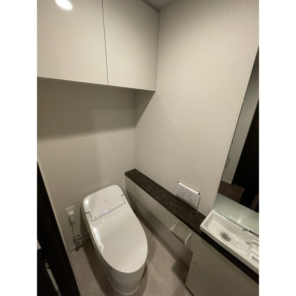 京阪本線 清水五条駅 徒歩5分 11階建 築1年のトイレ写真
