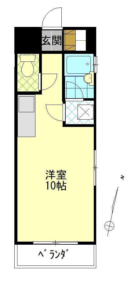 サザンブライト大手町の間取り写真