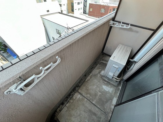 バルコニー　※別部屋の写真です