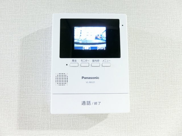 セキュリティ　TVモニターホン付なので来客時も安心ですね