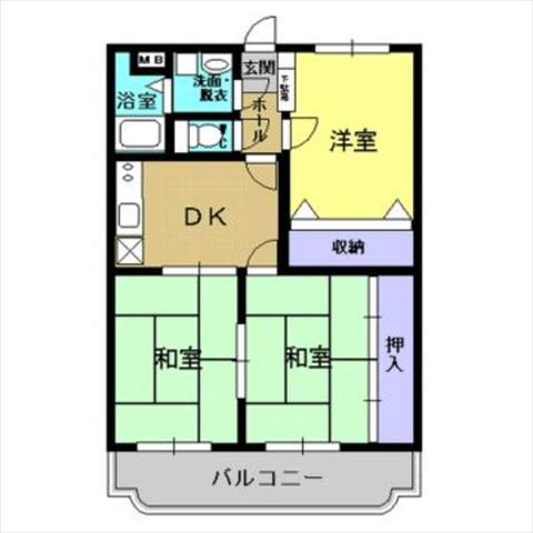 エスポワール和田の間取り写真