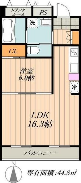 フォレストパーク千鳥の間取り写真