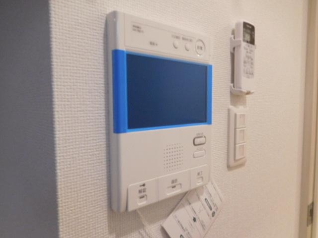 セキュリティ　防犯面に安心のモニターホン付き