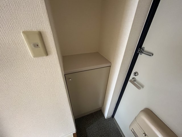 玄関　2023年時の内装です。現入居者様が退去後、内装状況に変動の