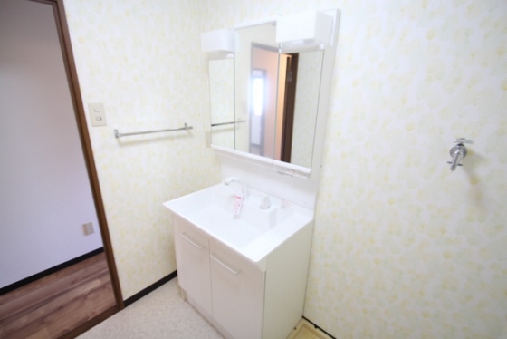 洗面設備　※別号室の写真です。