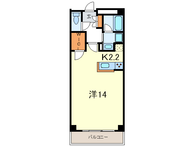 イルシオン・ド・芦屋の間取り写真