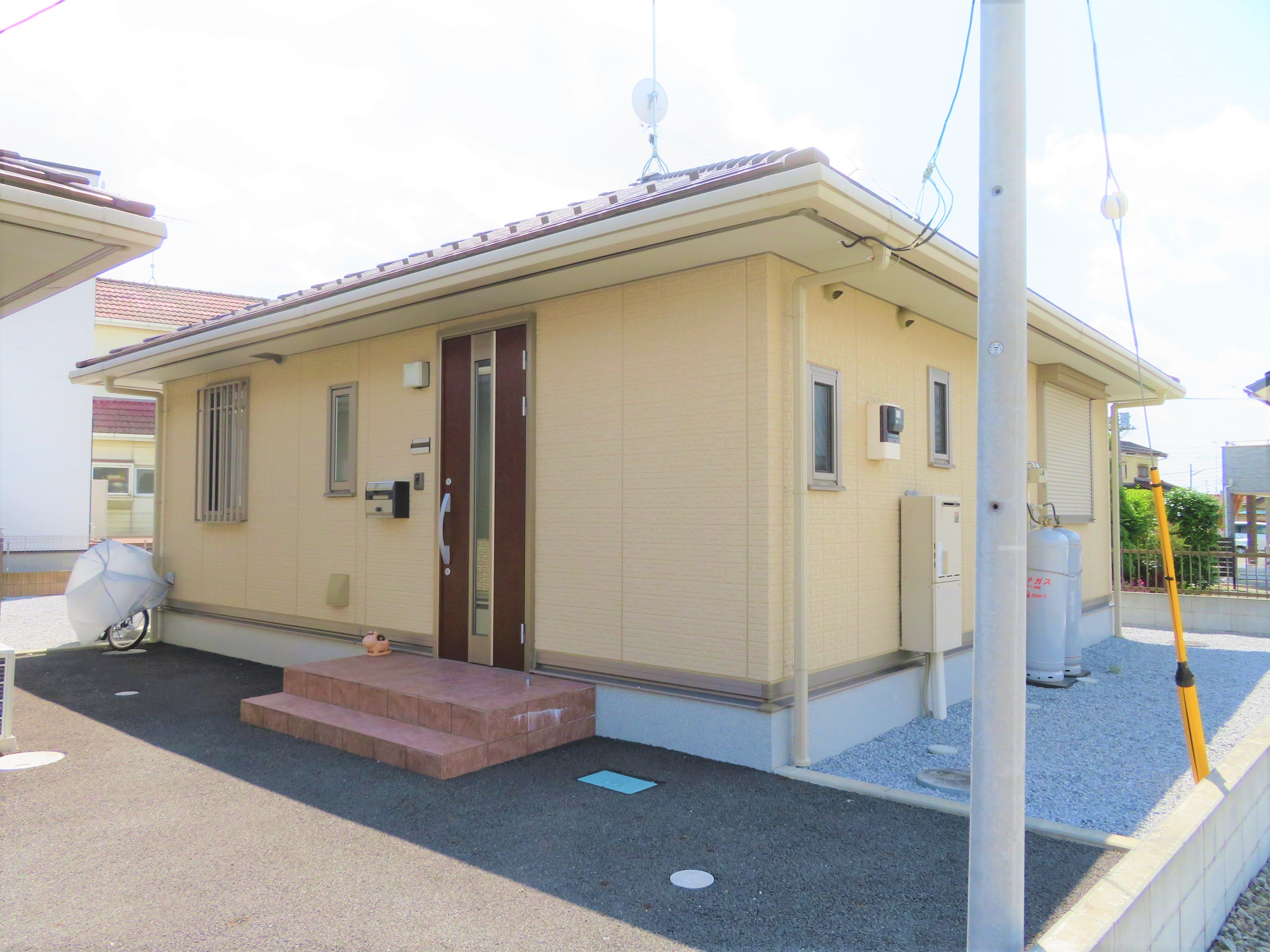 建物外観　藤岡駅まで徒歩5分！人気平屋物件です！