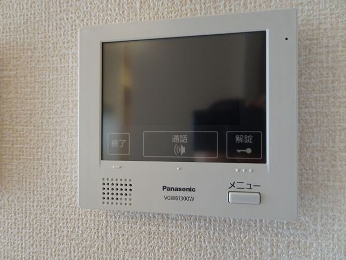 セキュリティ　モニター付きインターホン