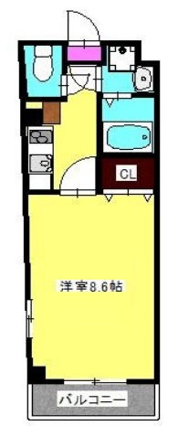 ＪＲ総武線 船橋駅 徒歩9分 4階建 築12年の間取り写真