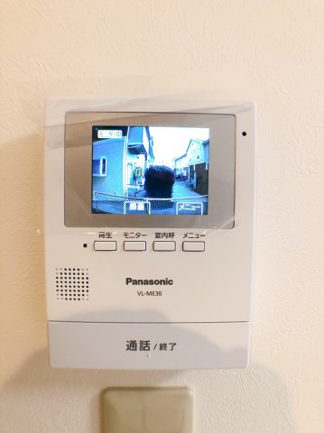 セキュリティ　防犯設備カラーTVモニターホン