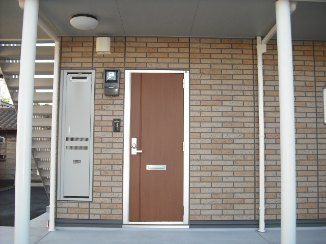 玄関　複製ができないカードキーです　安心ですね！