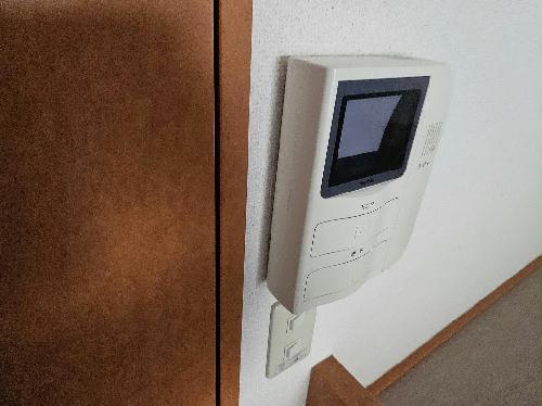 セキュリティ　モニター付きインターホン