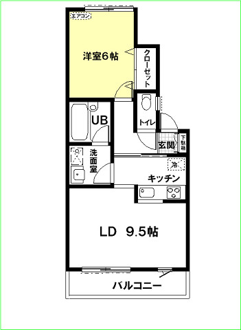 アーバニズム６８の間取り