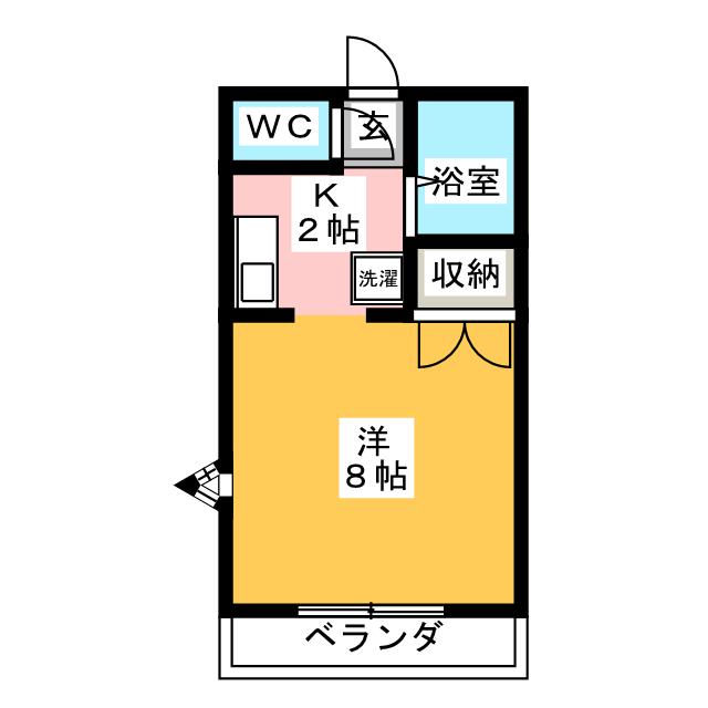 ツインパークせせらぎ西の間取り