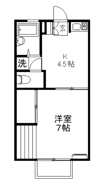 りんごちゃんの間取り