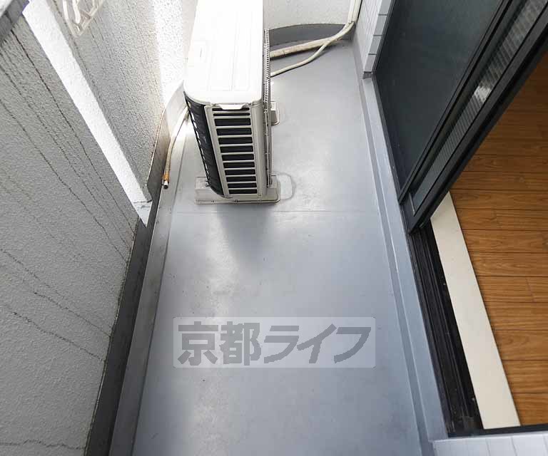 【京都市伏見区深草泓ノ壺町のマンションのバルコニー】