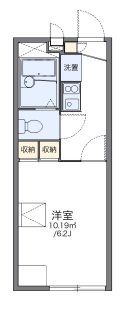 【狭山市大字青柳のアパートの間取り】