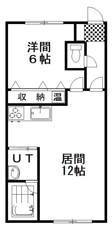 ぐらんどーる川北通の間取り