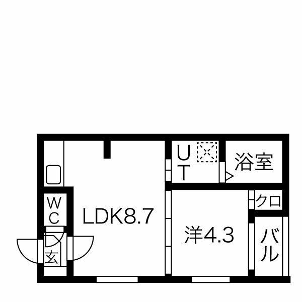 フェリーチェ山王の間取り