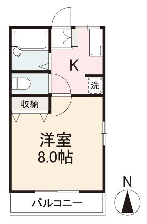 ハイム新天地の間取り