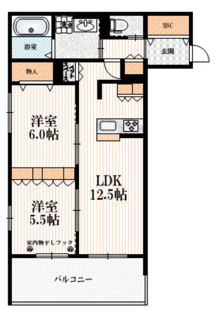 Ｌｅ　Ｃｉｅｌの間取り