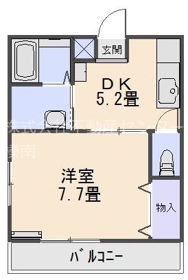 リバービレッジIIの間取り