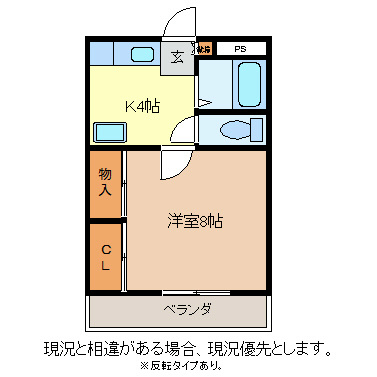 ハピネス～S・O　A棟の間取り