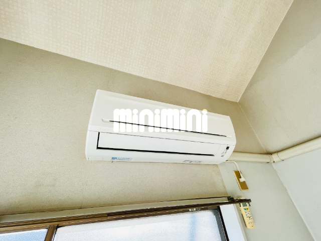 その他設備　暑い夏も寒い冬もエアコンで快適に過ごせます