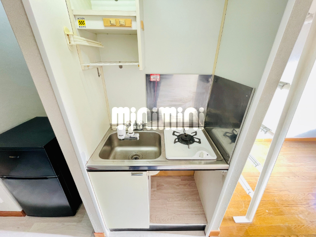 キッチン　ガスレンジ付きキッチン