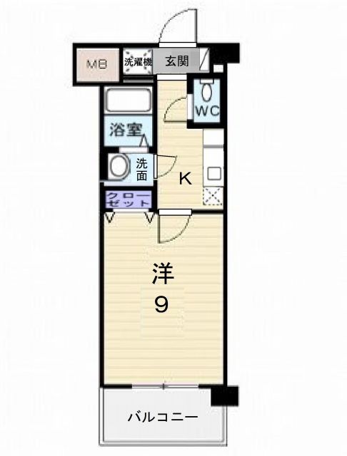 【サンヴァーリオ奥羽大学前の間取り】