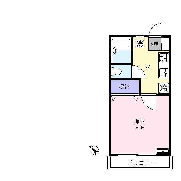 タカネプラザーの間取り