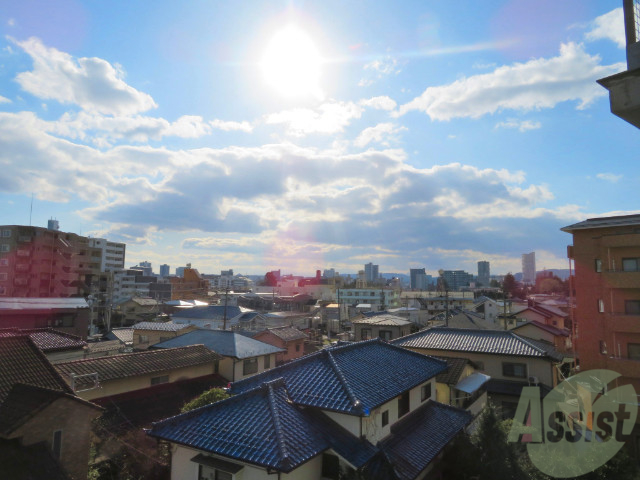 【仙台市青葉区梅田町のマンションのバルコニー】