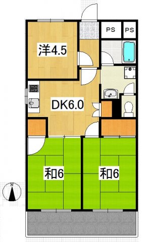 ラ・フォーレ小見野1の間取り