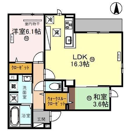 クラシスト今川4丁目の間取り