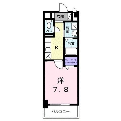 【播磨田町マンション（０２７１１３００１）の間取り】