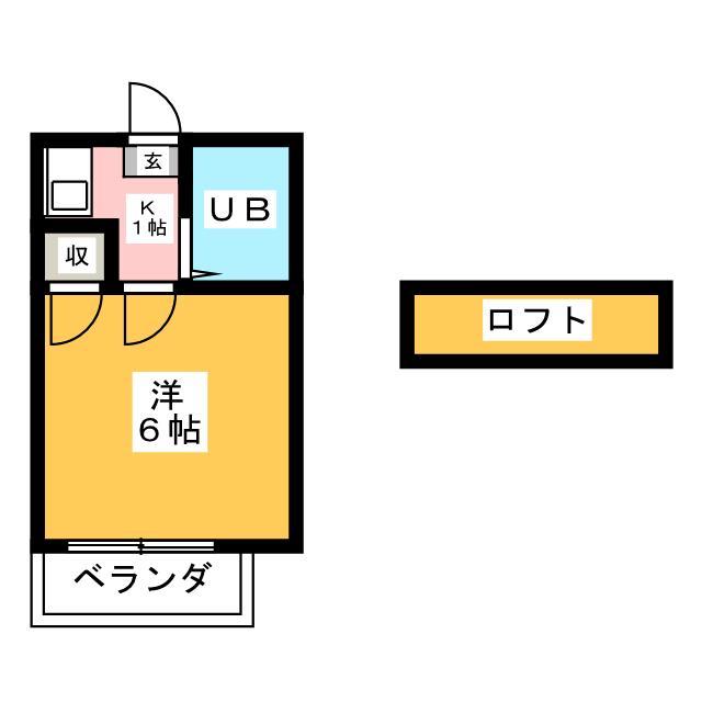 【ｍｉｎｉＳｔａｙ岩倉の間取り】