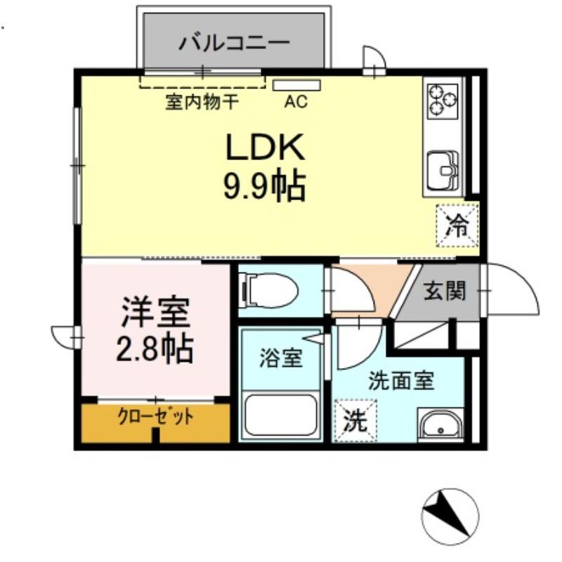 アベニーレIIの間取り