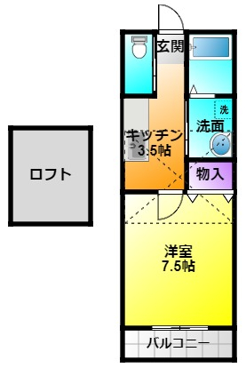 APARTMENT yの間取り