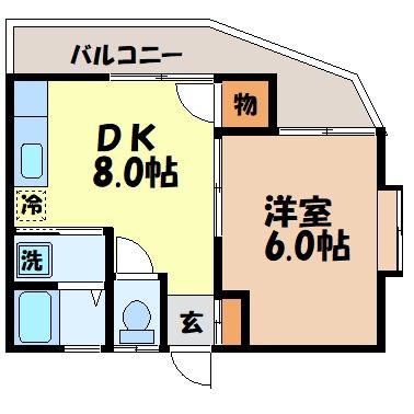 サンシエ田上の間取り