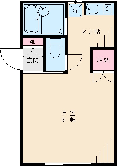 グリーンルーフ中野の間取り