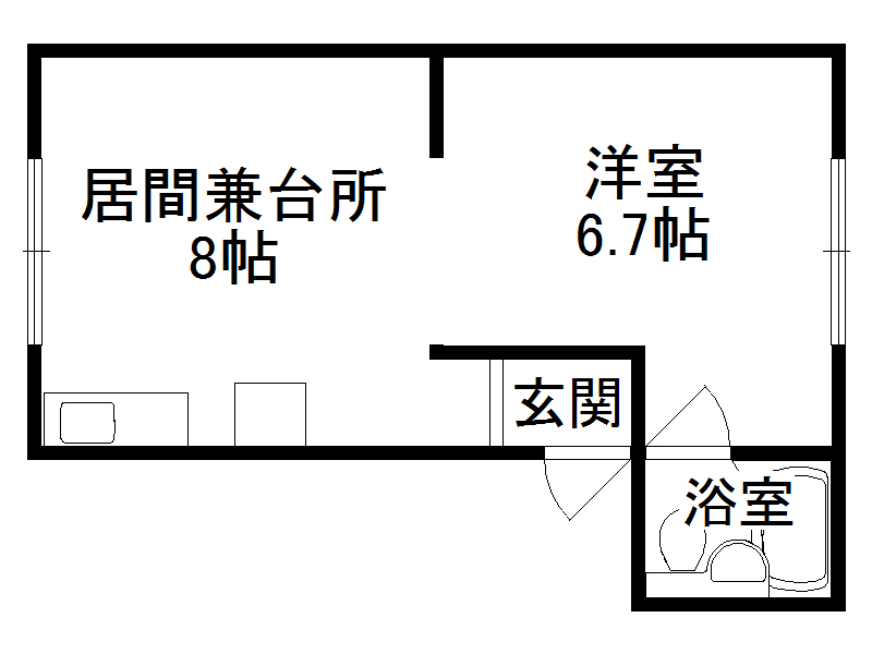 ひまわり荘IIの間取り