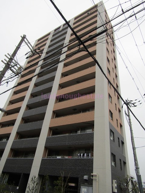 大阪市城東区野江のマンションの建物外観