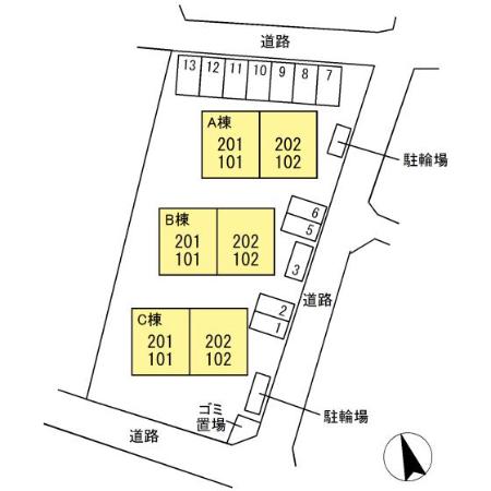 【相模原市中央区宮下本町のアパートのその他】