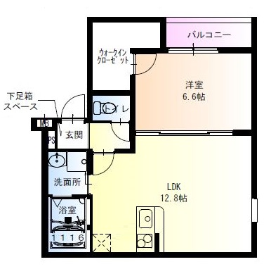 フジパレス堺諏訪森1番館の間取り