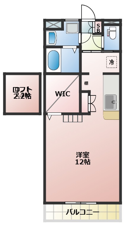 アステール吉村の間取り