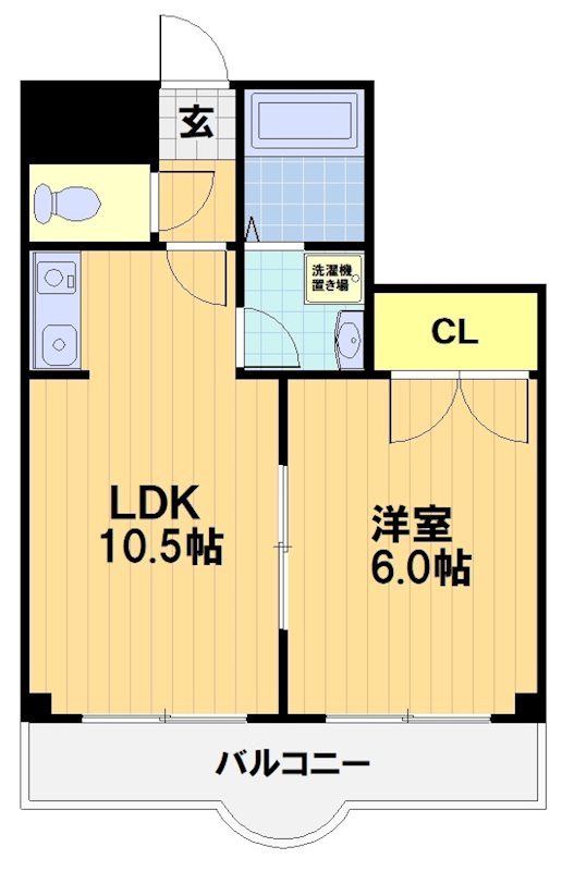 エスポワール峯の間取り