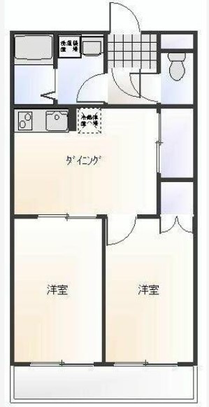 ラメゾン山手2番館の間取り