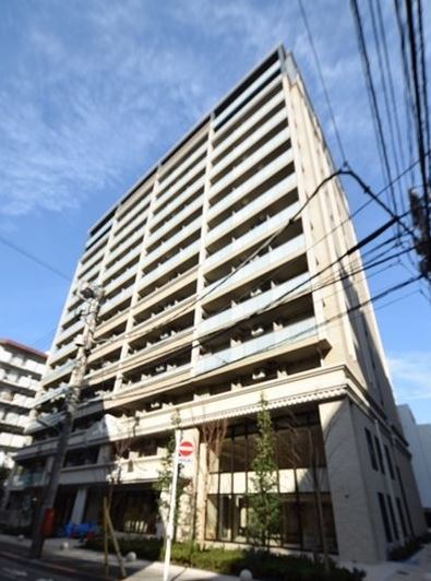 品川区南大井のマンションの建物外観